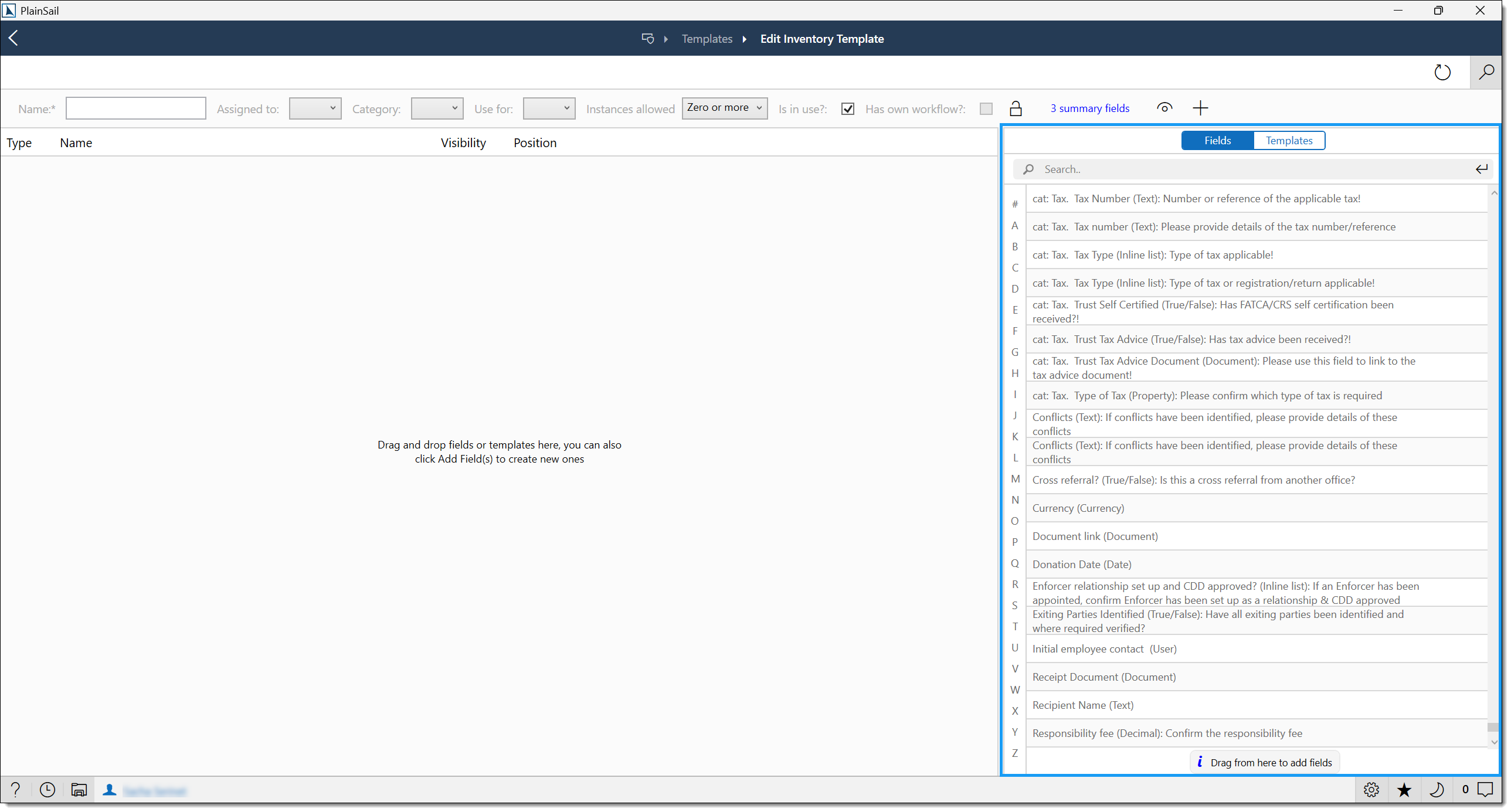 Reuse existing fields