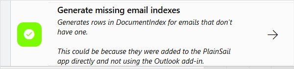 Generate missing email indexes utility